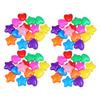 BESPORTBLE 100pcs Bouncy Star Heart Shape Decorative Balls for Ball Pit Boys and Girls for Indoor Parties Playpens view 1