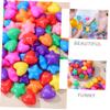 BESPORTBLE 100pcs Bouncy Star Heart Shape Decorative Balls for Ball Pit Boys and Girls for Indoor Parties Playpens view 2