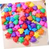 BESPORTBLE 100pcs Bouncy Star Heart Shape Decorative Balls for Ball Pit Boys and Girls for Indoor Parties Playpens view 3