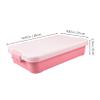 BESPORTBLE Large Capacity Boys and Girls Toy Storage Box Portable Plastic Sandbox Tray Lid Sand Toys for Toddlers view 2