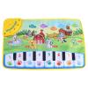 Baby Music Mat, Infant Crawling Piano Playmat - Educational Musical Toy with 8 Piano Keys and Animal Sounds, Interactive Soft Floor Keyboard for Toddlers 6-12 view 1