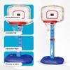 Basketball Hoop Set with Digital Scoreboard, Adjustable Height 3 Levels, Indoor Outdoor Poolside Kids Basketball Portable, Ages 3-12, Toy for Boys and Girls. (Blue) view 4
