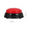 ABOOFAN 2Pcs Plastic Game Buzzer Button for Trivia Family Gatherings and Classroom Fun Light Up Interactive Party Contest Buttons for Quizzes and Spelling Bees view 2