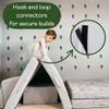 The Figgy 7 Piece Modular Play Couch for Kids- Washable, Waterproof, American Made, Sturdy, Hook and Loop Connectors, Oeko-TEX Certified, Montessori Toy Sofa, Indoor Climbing & Fort Playset- Sagebrush view 3