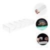 BESPORTBLE 2pcs Clear Acrylic Poker Chip Holder Tray Portable Poker Chip Storage Organizer for Easy Access and Classification and Wear-resistant Design view 3