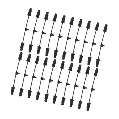 Colaxi RC Rubber Retainer Pull Tabs Body Clip Retainer,Replacement,Utility,Easy to Install Parallel Rubber Strips RC Car Accessories, 20 Pieces
