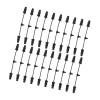 Colaxi RC Rubber Retainer Pull Tabs Body Clip Retainer,Replacement,Utility,Easy to Install Parallel Rubber Strips RC Car Accessories, 20 Pieces view 1