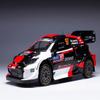1/18 iXO Models GR Yaris Rally1#97 J-M.Latvalla  J.Hnninen Rally Finland 2023 Diecast Model Car 18RMC174B22 view 1