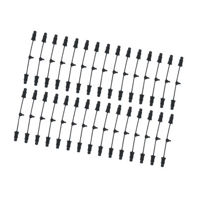 Colaxi RC Rubber Retainer Pull Tabs Body Clip Retainer,Replacement,Utility,Easy to Install Parallel Rubber Strips RC Car Accessories, 30 Pieces