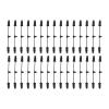 Colaxi RC Rubber Retainer Pull Tabs Body Clip Retainer,Replacement,Utility,Easy to Install Parallel Rubber Strips RC Car Accessories, 30 Pieces view 2