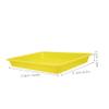 Angoily 4pcs Trays for Classroom Storage Multi-Functional Organizer for Art Supplies and Crafts Easy to Clean Compact for Boys and Girls Activities view 2