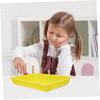Angoily 4pcs Trays for Classroom Storage Multi-Functional Organizer for Art Supplies and Crafts Easy to Clean Compact for Boys and Girls Activities view 4