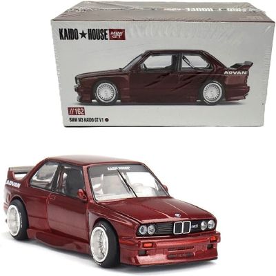 1/64 Kaido House x Mini GT M3 (E30) GT V1 M Red Limited Edition Diecast Model Car KHMG162
