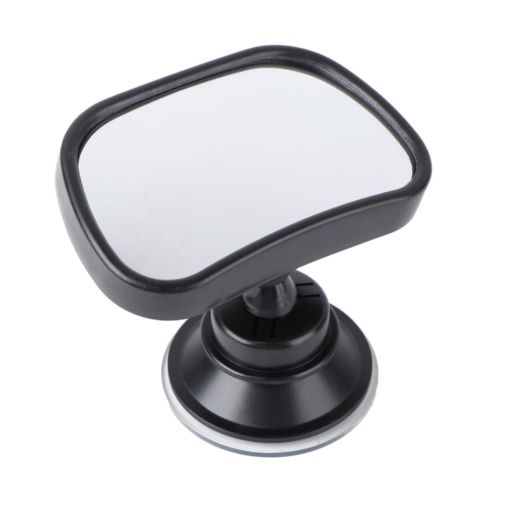 BESPORTBLE Safety Car Mirror Baby Rearview Mirror Universal Fit Suction Cup Easy Install Multi-directional Adjust