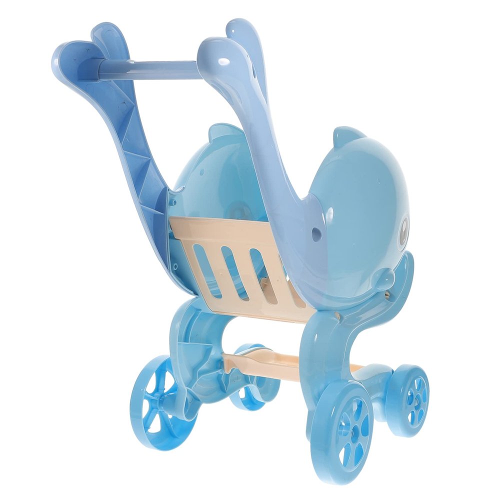 HOMOBABE Toys Shopping Cart for Boys and Girls Fun Pretend Play Grocery Cart Miniature Food Accessories for Toddlers and Young for Role Play and Parent Interaction