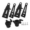 Kisangel 3 Pair Plastic Rc Car Parts DIY Front Rear Upper Lower Suspension Arms for 1/10 1/12 Scale Models view 1
