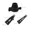 Kisangel 3 Pair Plastic Rc Car Parts DIY Front Rear Upper Lower Suspension Arms for 1/10 1/12 Scale Models view 2