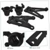 Kisangel 3 Pair Plastic Rc Car Parts DIY Front Rear Upper Lower Suspension Arms for 1/10 1/12 Scale Models view 3