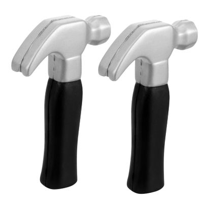Vaguelly 2pcs Boys and Girls Hammering Toys Pu Hammer Toys Party Favors Safe for Boys and Girls No Burrs for Pounding Games Birthdays