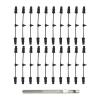 Luwecf RC Rubber Retainer Pull Tabs Parallel Rubber Strips Professional Practical Easy to Install Replacement RC Car Accessories, 21 Pieces view 1