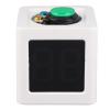 1.4in 4 Sided HD Digital Cube Timer for Poker Chess Casinos, Easy to Use Countdown Stopwatch with Bright Display, Adjustable Brightness, Portable Design (White) view 1