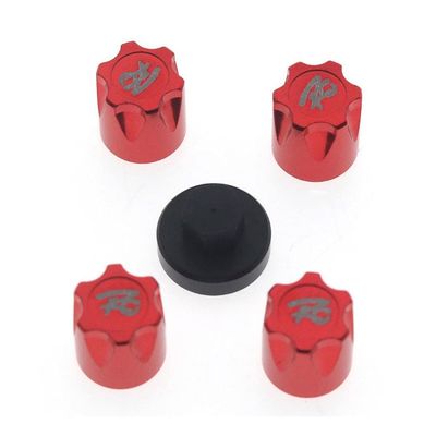 1:10 RC Crawler CNC Machined Wheel Rim Center Caps M4 Metal Locknut Accessory