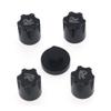 1:10 RC Crawler CNC Machined Wheel Rim Center Caps M4 Metal Locknut Accessory view 1