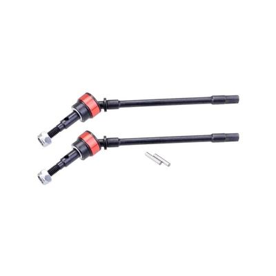 1/10 Axial SCX10 Rc Crawler Upgrade Option Parts Hop-Up 4PCS Hard Steel Front and Rear Axle CVD Drive Shaft Dog Bone(Front)