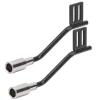 for Scx10 1/10 1Pair Metal RC Car Upgrade Accessories Decoration Exhaust Pipe Accessories Metal 27g Modified Parts RC Car Repair Kit view 2