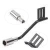 for Scx10 1/10 1Pair Metal RC Car Upgrade Accessories Decoration Exhaust Pipe Accessories Metal 27g Modified Parts RC Car Repair Kit view 3