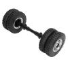 10 Hole Wheel Hub Non Powered Rear Axle Tire, 85mm Dia Gravel Pattern Replacement Accessories with, high Load Bearing, wear for 1/14 RC Tractor Trailer retrofit view 4