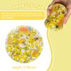 1pcs Non-Sticky Skin Picking Fidget Toys, Silicone Picking Sensory Pick Fidget Pad, Skin Picking Pocket Pads to Pick Dig and Peel Great for Dermatillomania ADHD, and OCD (Yellow Moon) view 4