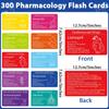 gisgfim Top 300 Drugs Flashcards Pharmacology Flash Cards Nursing School Essentials with Drug Names Test Questions Dosage Formulas IV Gauges for Nursing Pharmacology Med Students Pharmacy Techs view 2