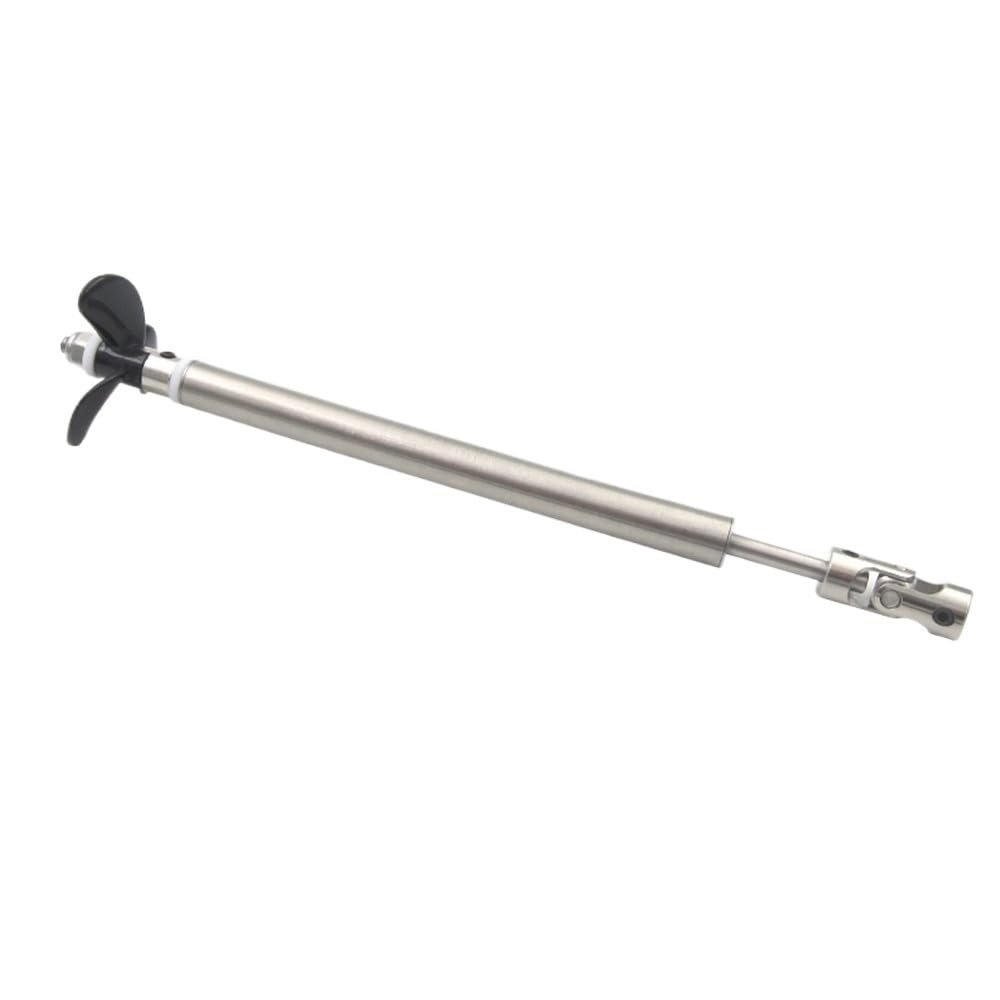 4mm Shaft Assembly for Bait/Netting/Model Boat, Drive Shaft, Boat Model Shaft System, 4mm Hard Shaft(30CM-2mm-Coupling)