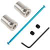 04003 171mm Drive Shaft 03003 157mm Dogbone & Cup B 02016 for 1/10 Redcat Upgrade Parts Monster Truck for HSP 94111 107 Replacement(171mm Type 2) view 1