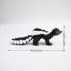 3D Printed Skunk, 3D Printed Animals, Full Articulated Flexible Fidget Toys for Desk Dcor - Grey - Small - 6Inch view 2