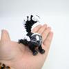 3D Printed Skunk, 3D Printed Animals, Full Articulated Flexible Fidget Toys for Desk Dcor - Grey - Small - 6Inch view 4