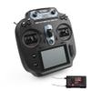 GoolRC Flysky FS-ST16 2.4GHz 16CH Radio Transmitter with FS-SR8 Receiver, 3.5 Inch IPS Screen Dual Antenna Remote Controller with Receiver for RC Car Boat Airplane (Left Hand Throttle) view 1