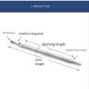 5mm Shaft Assembly for Model Boat, 304 Stainless Steel Drive Shaft, DIY Accessory for Boat Model Shaft System(Shaft 35CM Sleeve 28CM) view 2