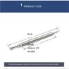4mm Waterproof Stainless Steel Drive Shaft for Boat Model Shaft System, for Netting Boat and Scale Boat, DIY Professional Accessory(Shaft 20 Sleeve 15CM) view 2