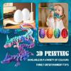 Qxbuhe 12 inch 3D Printed Dragon Eggs with Dragon Inside. Easter Dragon Eggs, Mystery Surprise Easter Eggs for Kids, Unique 3D Printed Animals (Laser Red) view 4