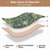 ZRWLUCKY Cute Foldable Baby Activity Play Mat for Indoor Outdoor Comfortable Tummy Time Mat for view 4
