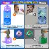 100PCS Large Magnetic Blocks-Build Mine Magnet World Ice Mine Sword Toddlers Toys for Kids Magnet Transparent Building Blocks Sensory Learning Toys for Boys and Girls Ages 3 4 5 6 7 8-12 Birthday Gift view 3