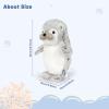 Adorlynetty Seal Stuffed Animal Cute Seal Plush Pillow 13.7" Soft Plushies for Boys Girls Room Decor Ocean Animals Pillow for Birthday Valentine Christmas view 4