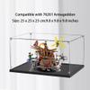 Acrylic Dustproof Display Case for Collectibles, Action Toys, Miniature Building Blocks, Display Case for Le-go 76261 Armageddon Model (NOT Included The Model) view 2