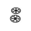 2Pcs RC Helicopter Gears Set for Wltoys XK K170 K124, PP Material, 3.2cm Diameter view 3
