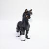 3D Printed Foal, 3D Printed Animals, Full Articulated Flexible Fidget Toys for Desk Dcor - Black - Small - 5Inch view 1