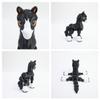 3D Printed Foal, 3D Printed Animals, Full Articulated Flexible Fidget Toys for Desk Dcor - Black - Small - 5Inch view 3
