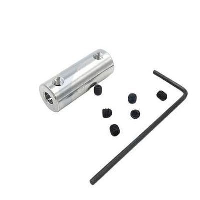 3-Pack High-Precision Couplers for Boat Model, Motor Shaft Coupling Connector, Straight Shaft Connector for Motor and Boat Shaft, Multiple Specifications(2.00mm-3.00mm)