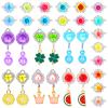 ALOTJOY Kids Jewelry for Girls, Rhinestone Gem Rings for Kid, Toddler Adjustable Diamond Rings, Halloween Toys for Kids view 1